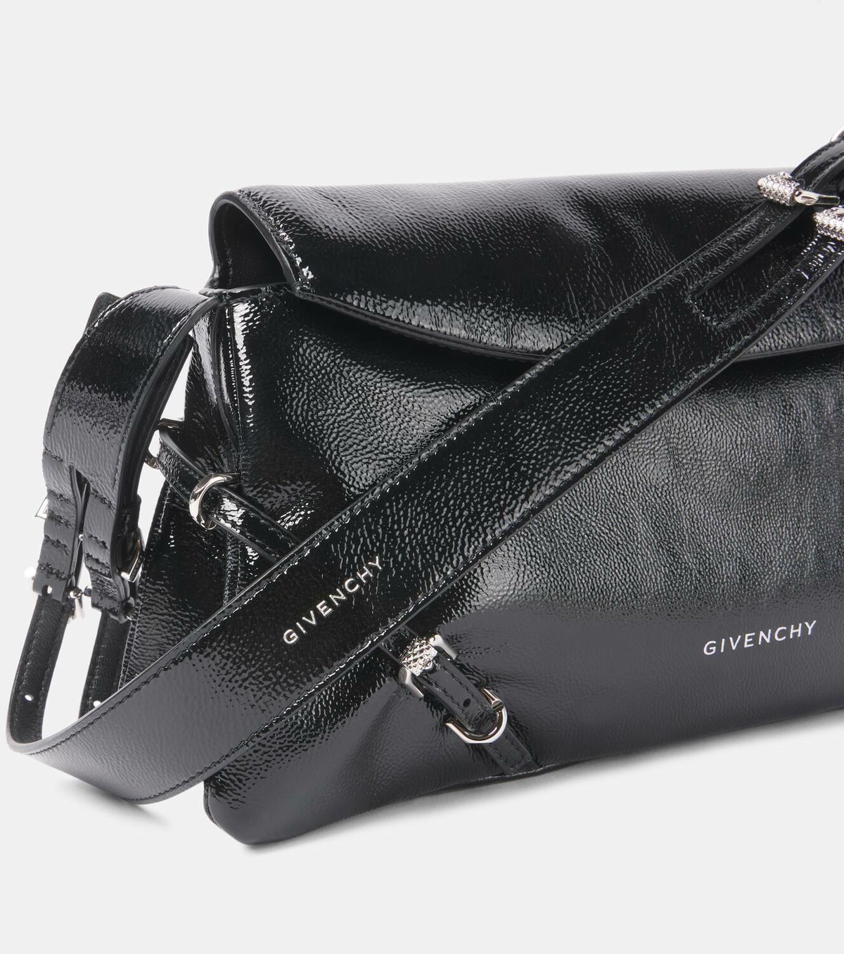【関税＆送料込み】Givenchy 'P'Tit Voyou' Shoulder Bag Givenchy Small P'tit Voyou Shoulder Bag | Black | FARFETCH