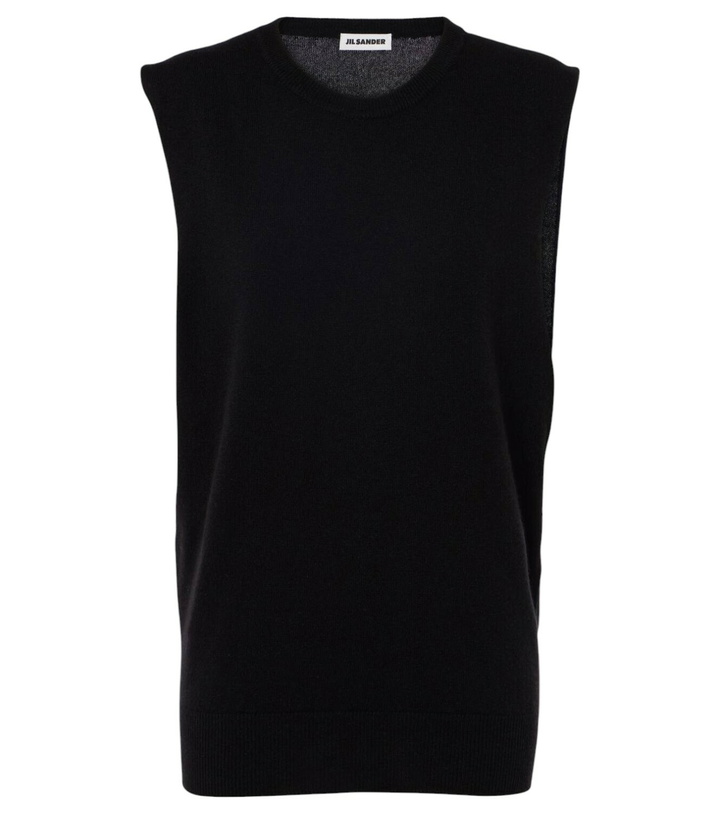 Photo: Jil Sander Cashmere sweater vest