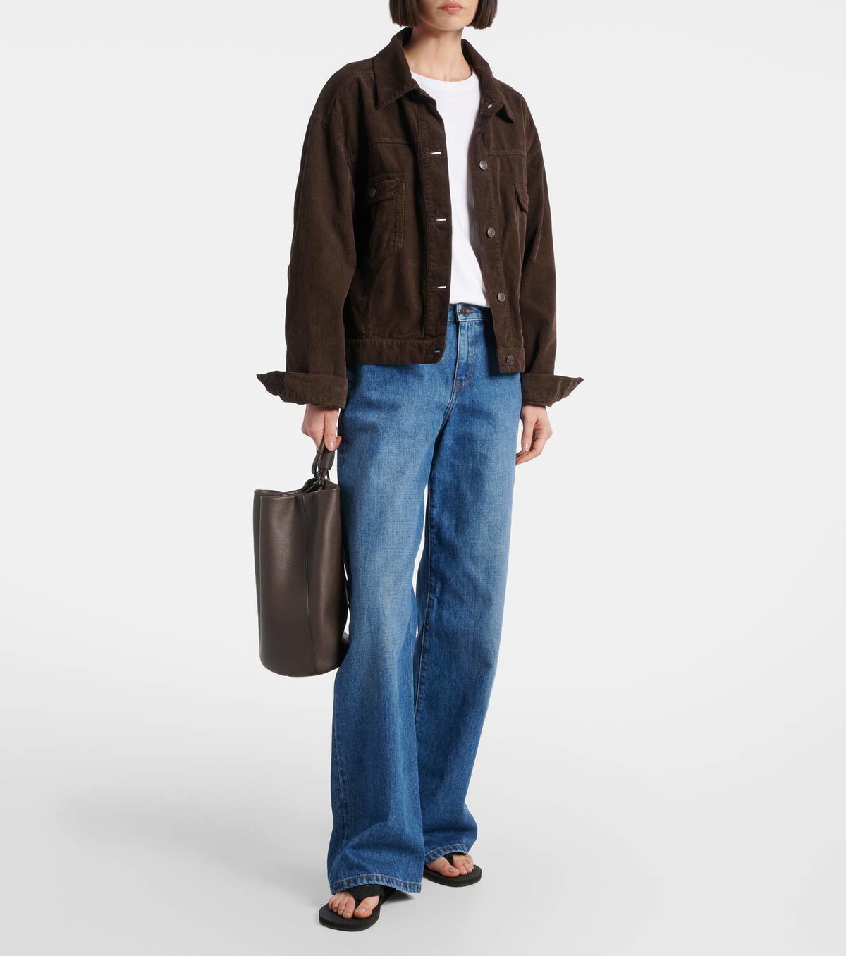 The Row Joe leather backpack