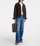 The Row Joe leather backpack