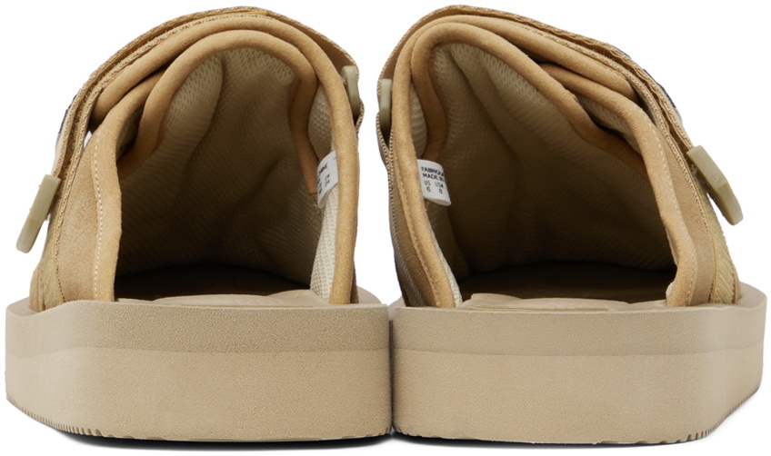 Suicoke Beige ZAVO-VS Slippers
