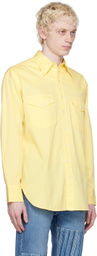 Haulier Yellow Mel Western Shirt