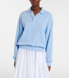 Polo Ralph Lauren Cotton-blend fleece polo sweatshirt