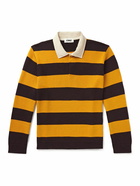 YMC - Striped Wool-Jacquard Sweater - Black