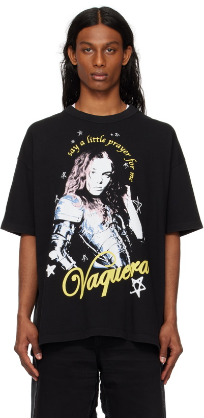 Photo: VAQUERA Black Joan of Arc T-shirt