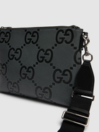 GUCCI Gg Jumbo Leather Crossbody Bag