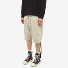 Rick Owens DRKSHDW Men's Drawstring Pods Short in Pearl