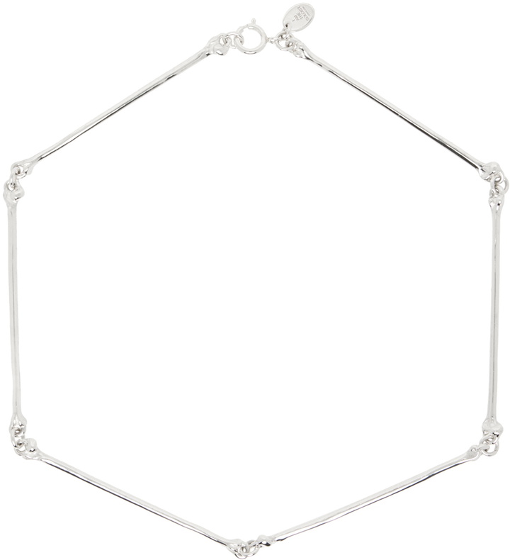 Photo: TAKAHIROMIYASHITA TheSoloist. Silver Skeleton Bone Necklace