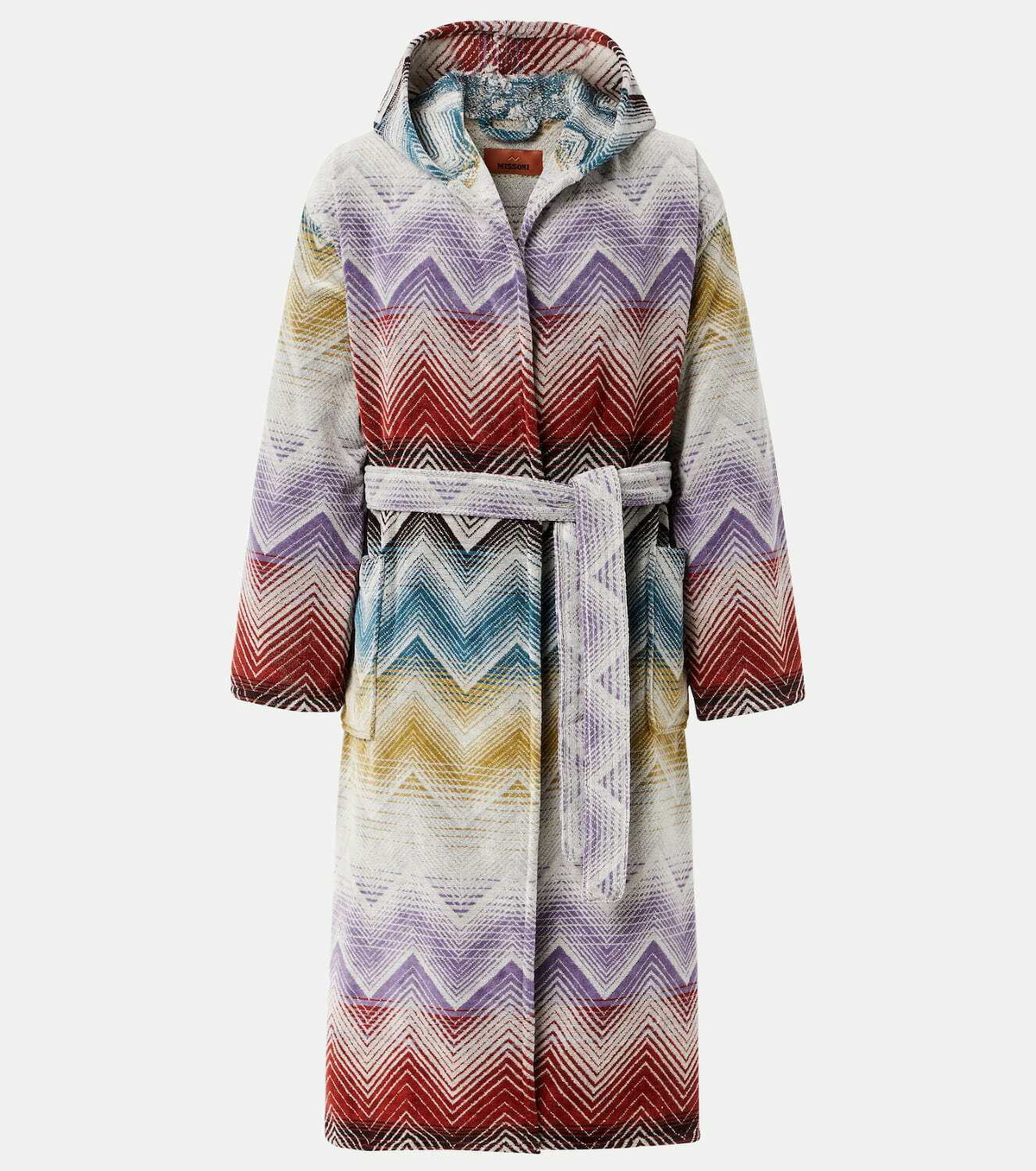 Missoni Marea Zig Zag cotton terry bathrobe