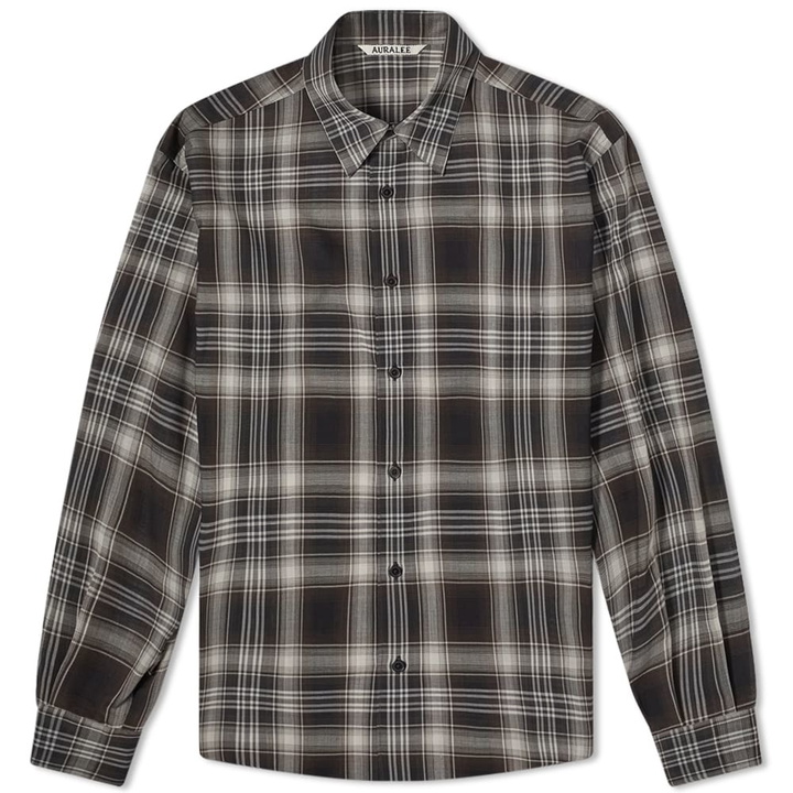 Photo: Auralee Check Shirt