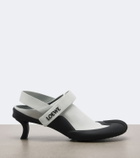 Loewe Dive Slingback leather pumps