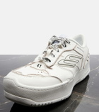 Balenciaga Hamptons leather platform sneakers