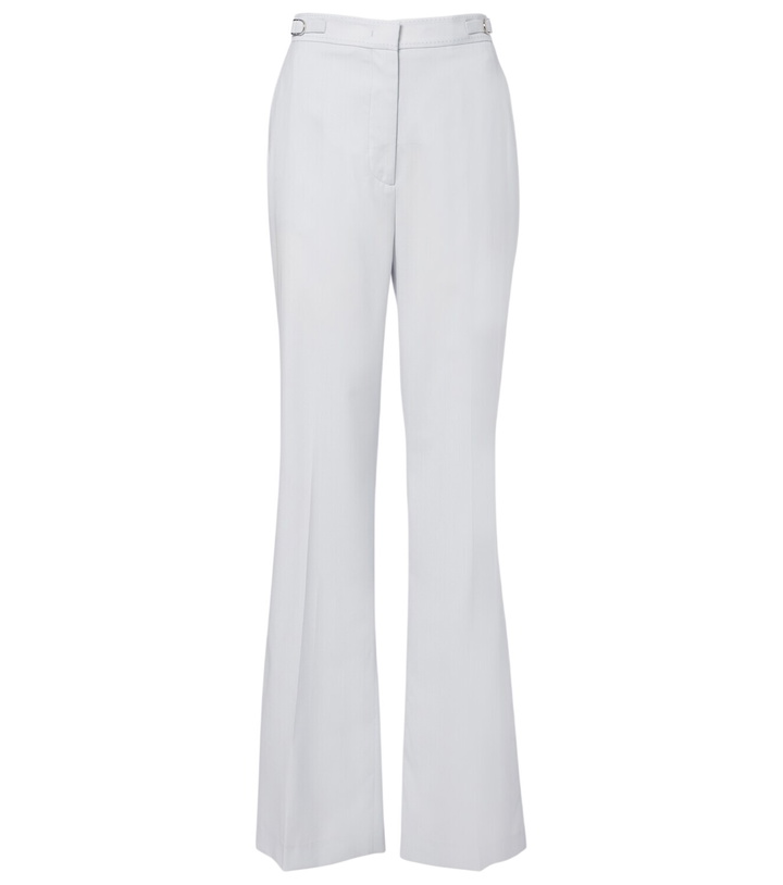 Photo: Gabriela Hearst Vesta wool and silk flared pants