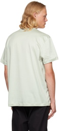 Alexander McQueen Green Embroidered T-Shirt