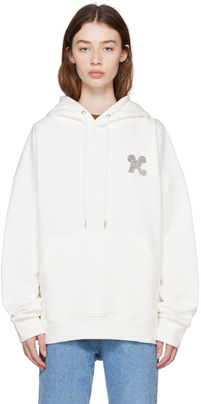 Photo: KIMHĒKIM White Stamped Hoodie