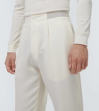 Zegna Straight wool pants