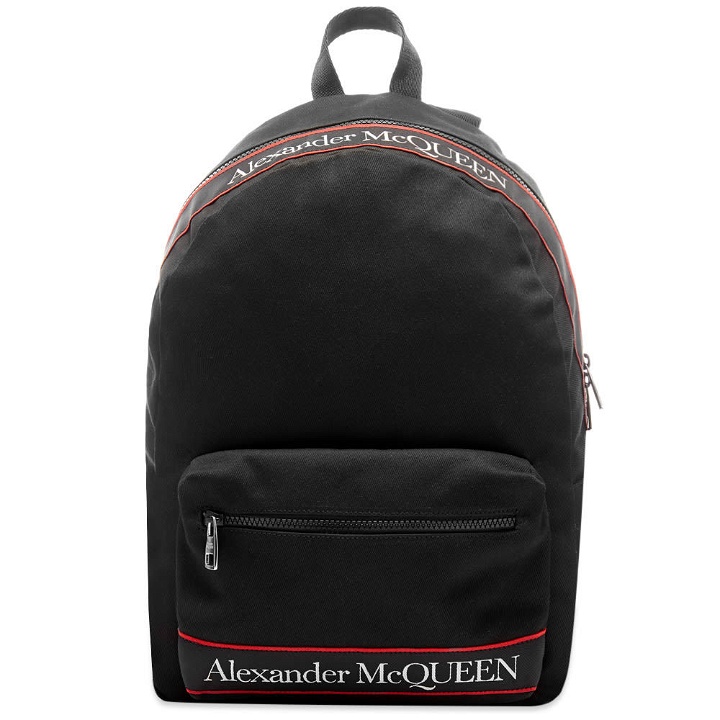 Photo: Alexander McQueen Metropolitan Logo Backpack