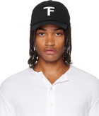 TOM FORD Black Brushed Cotton Cap