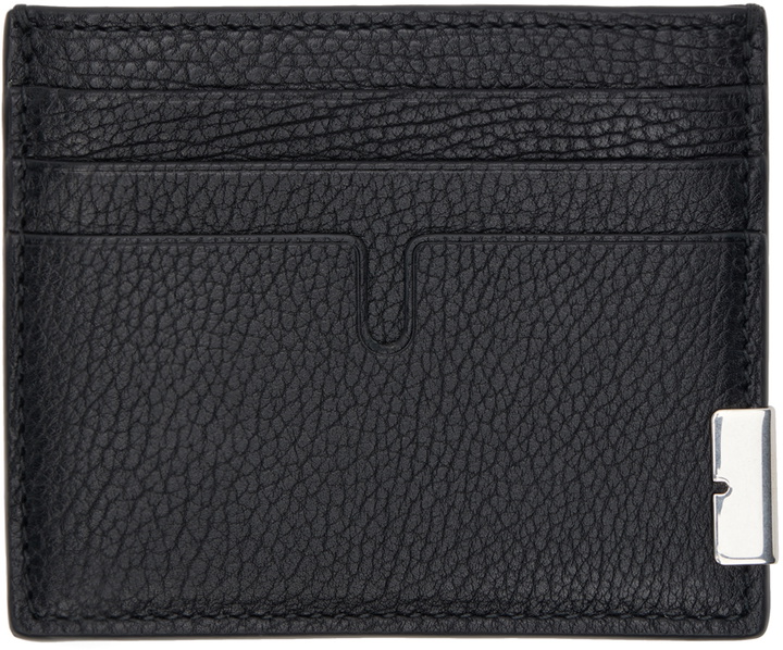 Photo: Burberry Black Tall B Cut Card Holder