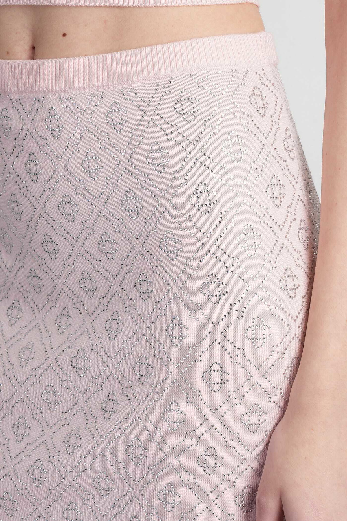 Casablanca Block Knit Chilli Pink