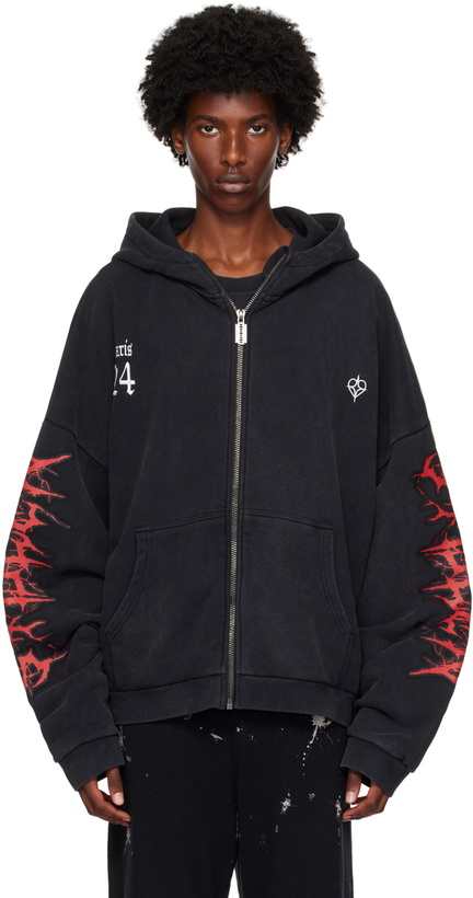 Photo: Stolen Girlfriends Club Black Goth Leisure Hoodie