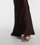 Norma Kamali Draped halterneck gown