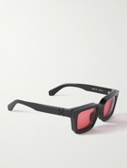 Off-White - Convertible Square-Frame Acetate Optical Glasses
