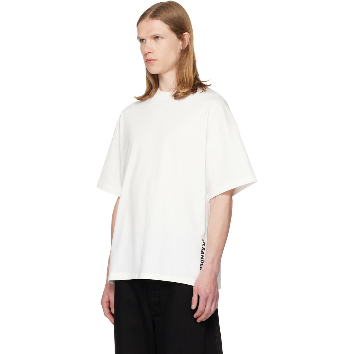 Jil Sander White Crew-Neck T-shirt