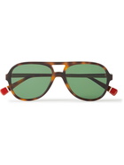 ORLEBAR BROWN - Aviator-Style Tortoiseshell Acetate Sunglasses