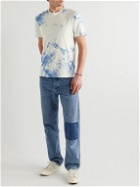Sunspel - Riviera Tie-Dyed Cotton-Jersey T-Shirt - Blue