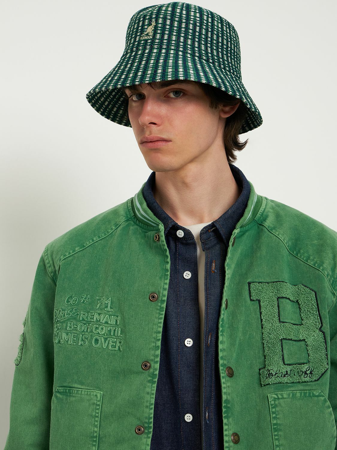 KANGOL - Plaid Bucket Hat