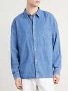 A Kind Of Guise - Gusto Cotton-Blend Denim Shirt - Blue