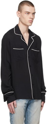 Rhude SSENSE Exclusive Black Button-Up Shirt