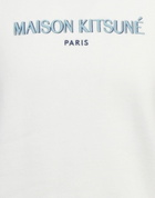 Maison Kitsuné Mens Sweatshirt in Off white