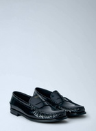 Prada Brushed Leather Loafers