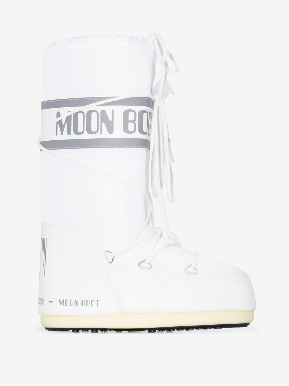 Moon Boot White Icon Nylon Boots