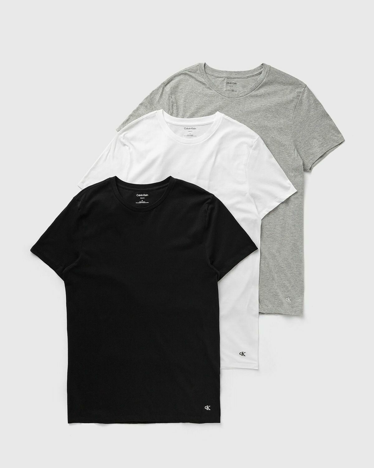 Calvin Klein Underwear S/S TEE COTTON 3-PACK Multi-color Mens Shortsleefe