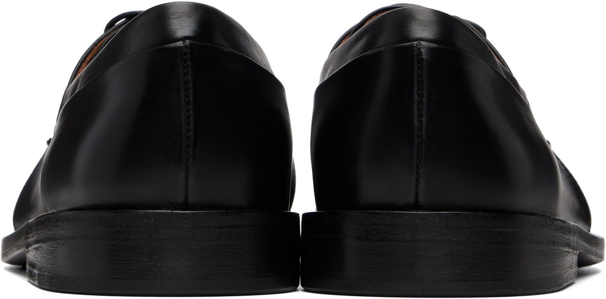 Marsèll Black Mocasso Leather Derbys