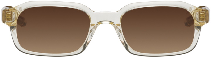 Photo: FLATLIST EYEWEAR Yellow Hanky Sunglasses
