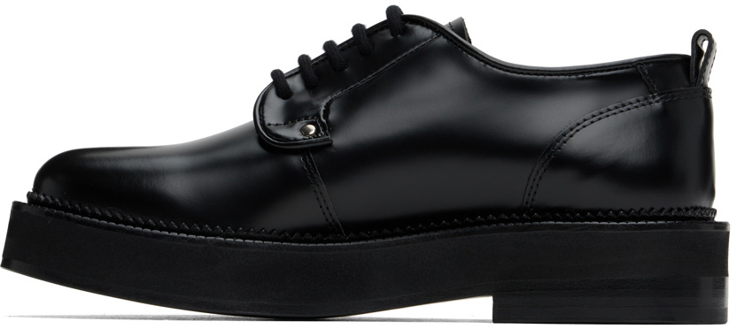AMI Paris Black Anatomical Toe Derbys