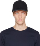 Courrèges Black Classic Faux-Leather Cap