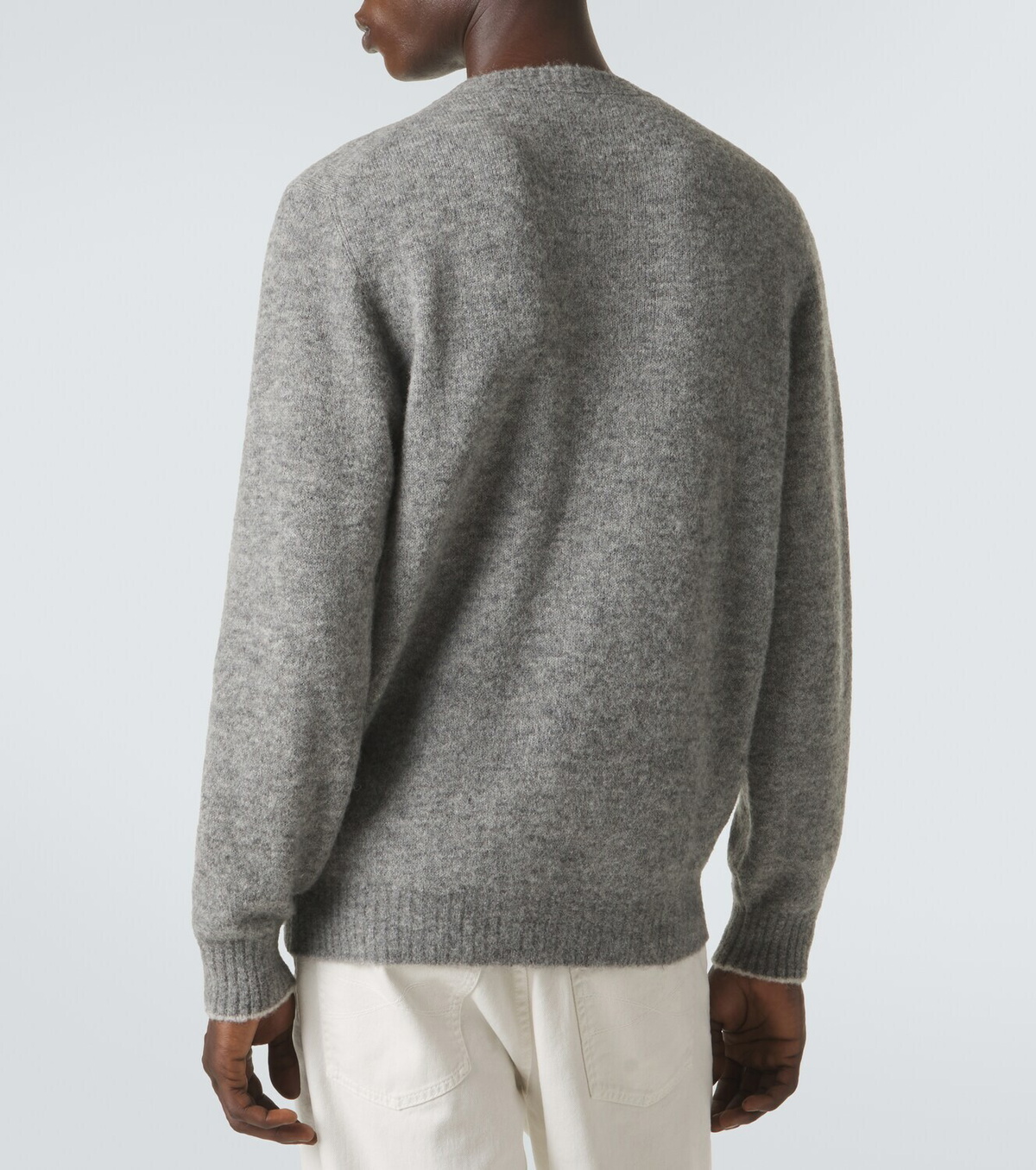 Brunello Cucinelli Alpaca, cashmere, and wool-blend sweater