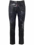 DSQUARED2 - Skater Coated Denim Jeans