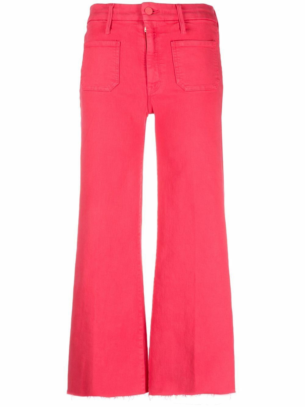 MOTHER - Wide Leg Cropped Jeans Mother