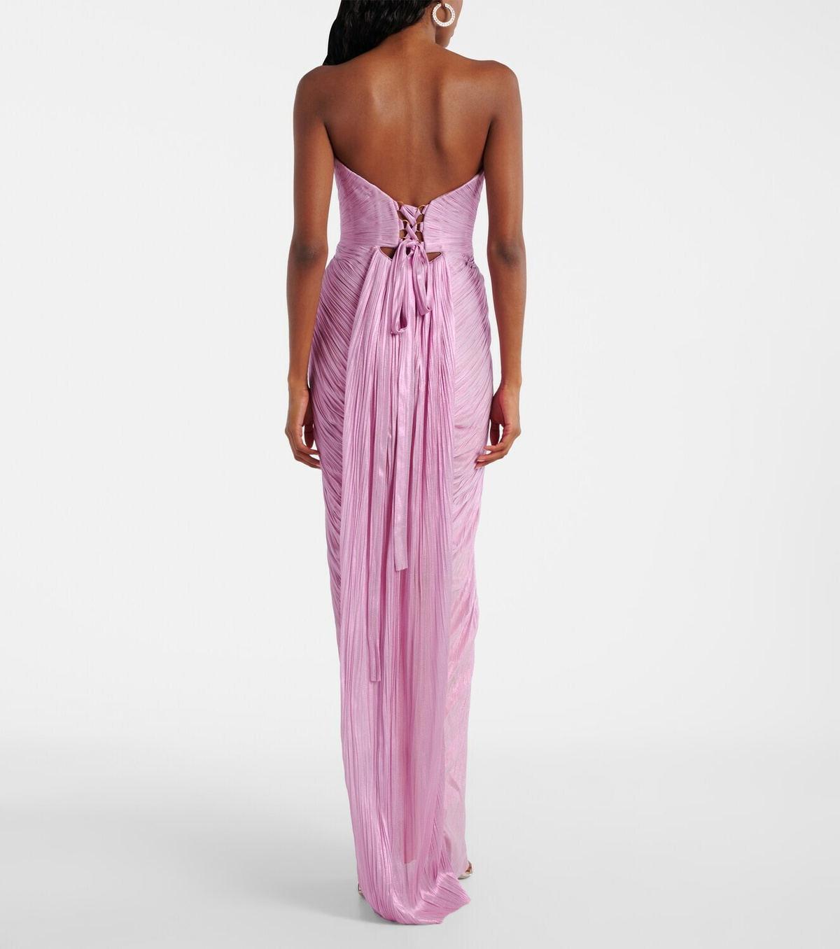 Maria Lucia Hohan Jasleen silk tulle corset gown