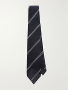 Drake's - 7cm Striped Silk Tie