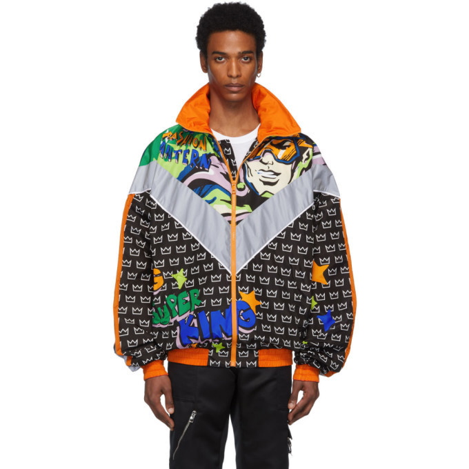 Photo: Dolce and Gabbana Black Superheroes Jacket