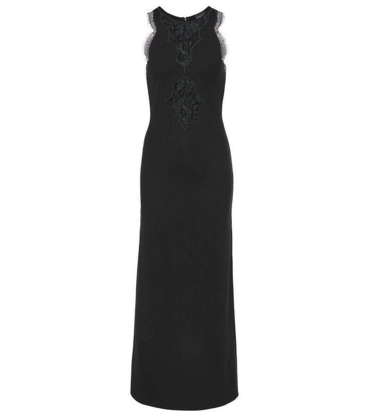 Photo: Giambattista Valli Lace-trimmed midi dress