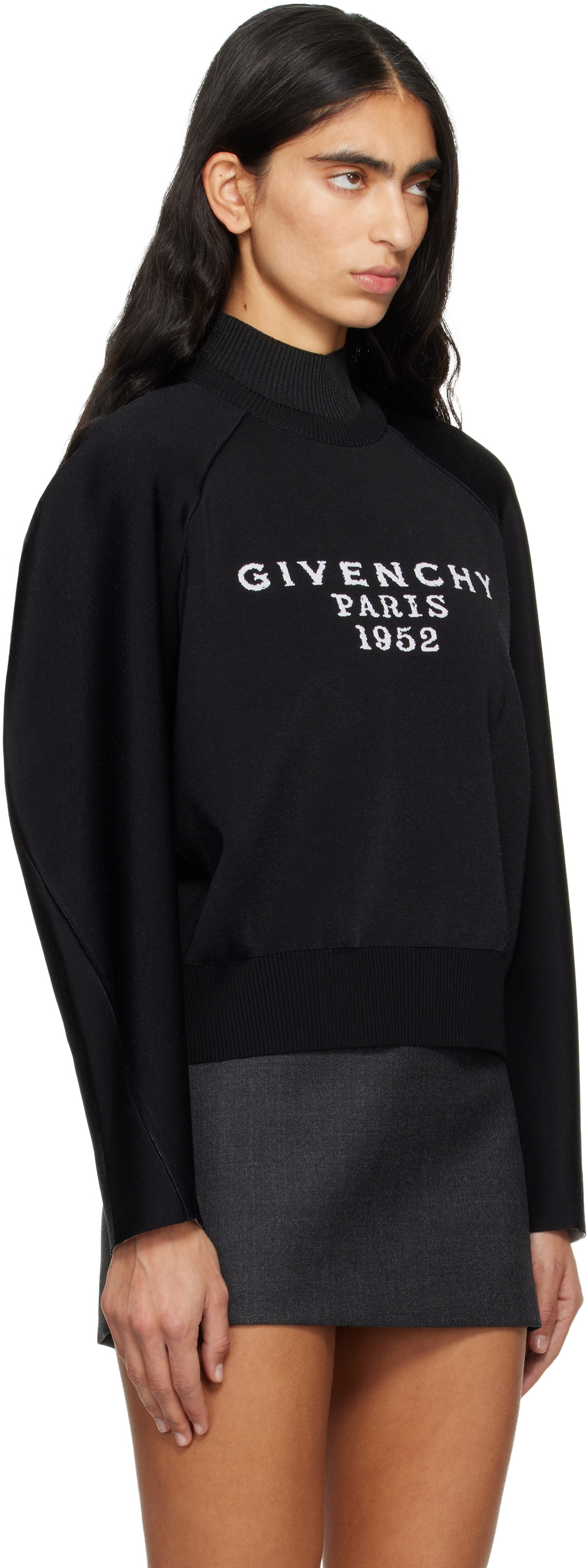 Givenchy Black 'Givenchy' Signature Sweater
