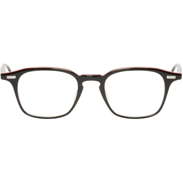 Photo: Thom Browne Black Acetate TB-406 Glasses